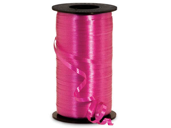 Poly Curling Ribbon Colors: 1 Pack / 3/16"x500 yards / Silver Curling Ribbon,