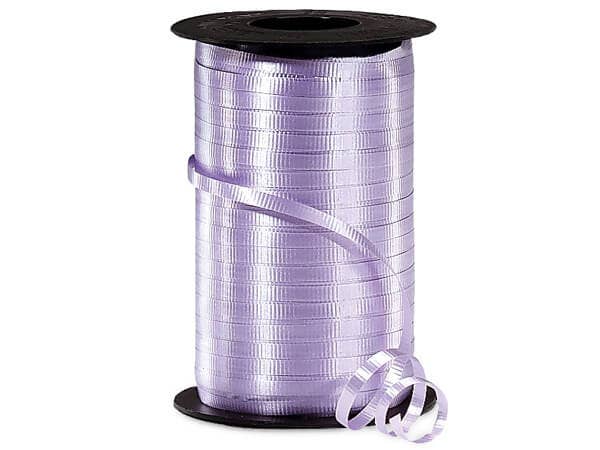 Poly Curling Ribbon Colors: 1 Pack / 3/16"x500 yards / Silver Curling Ribbon,