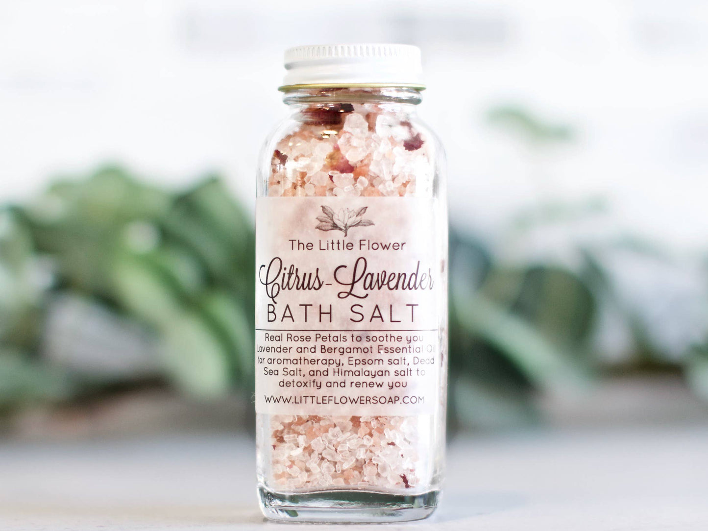 Bath Salts - Wholesale 4oz Jar: Lavender