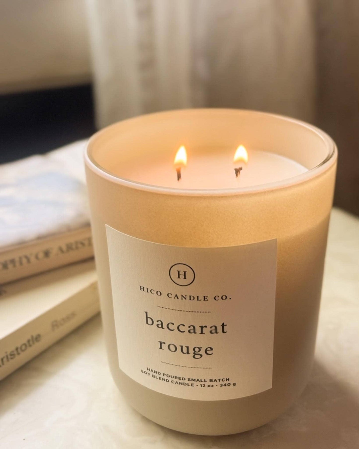 Baccarat Rouge Candle: 12oz Candle