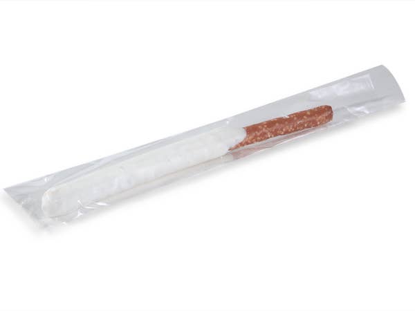 Clear 1.2 Mil Flat Cellophane Bags: 100 Pack / Clear / 3x11"