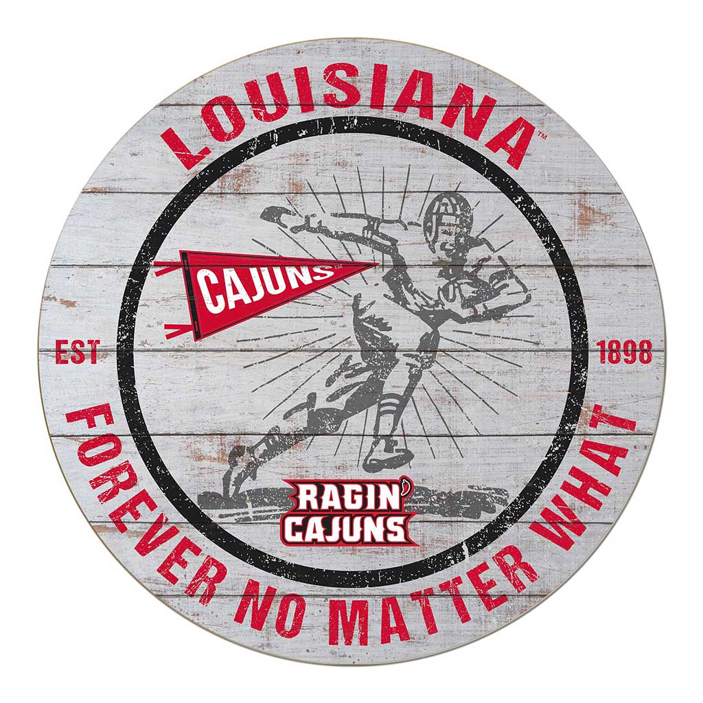 20x20 Louisiana State Lafayette Ragin Cajuns Logo