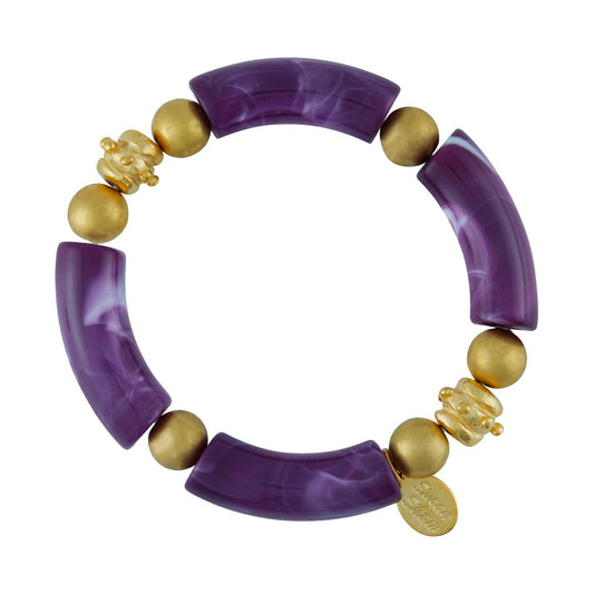 Purple Charleston Bracelet
