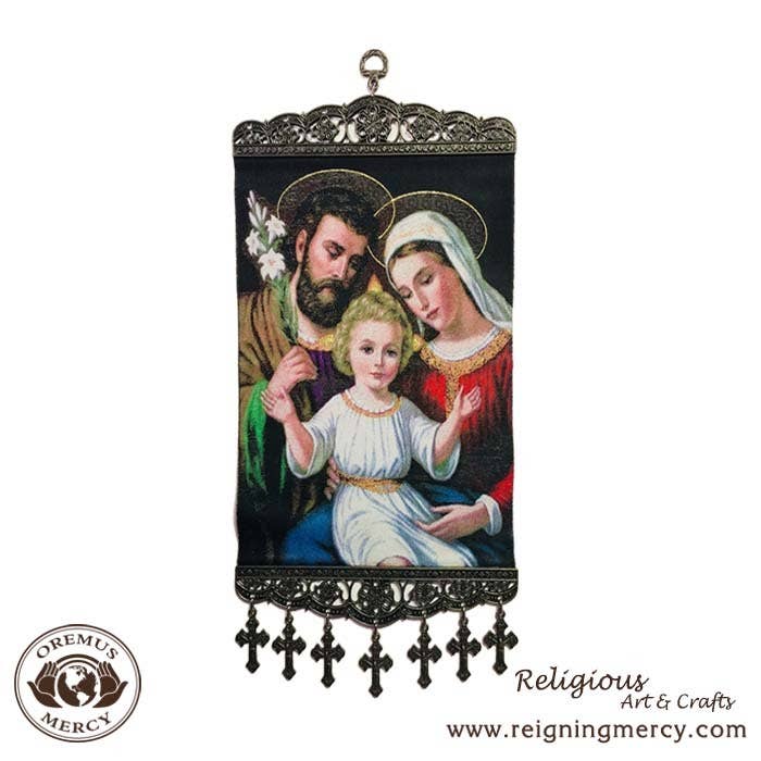 Icon – The Holy Family                      (8″ x 18")