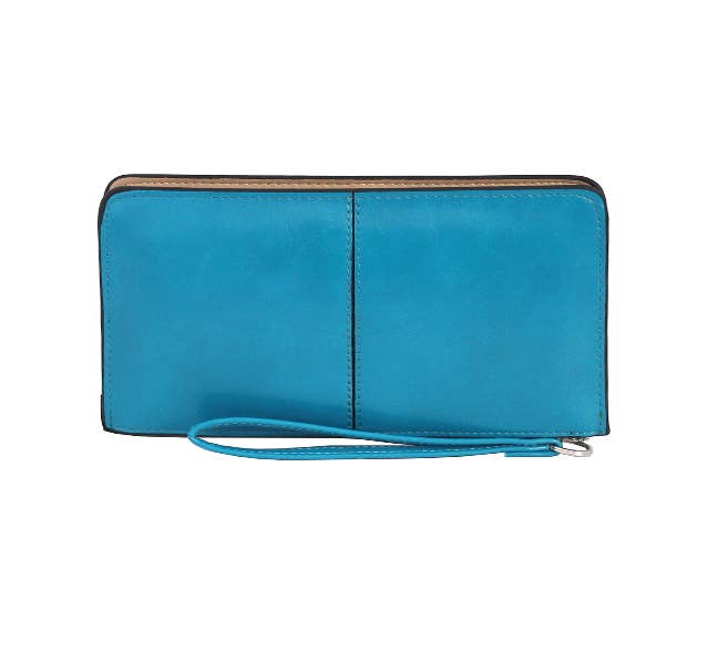 3 Pocket Wallet Turquoise