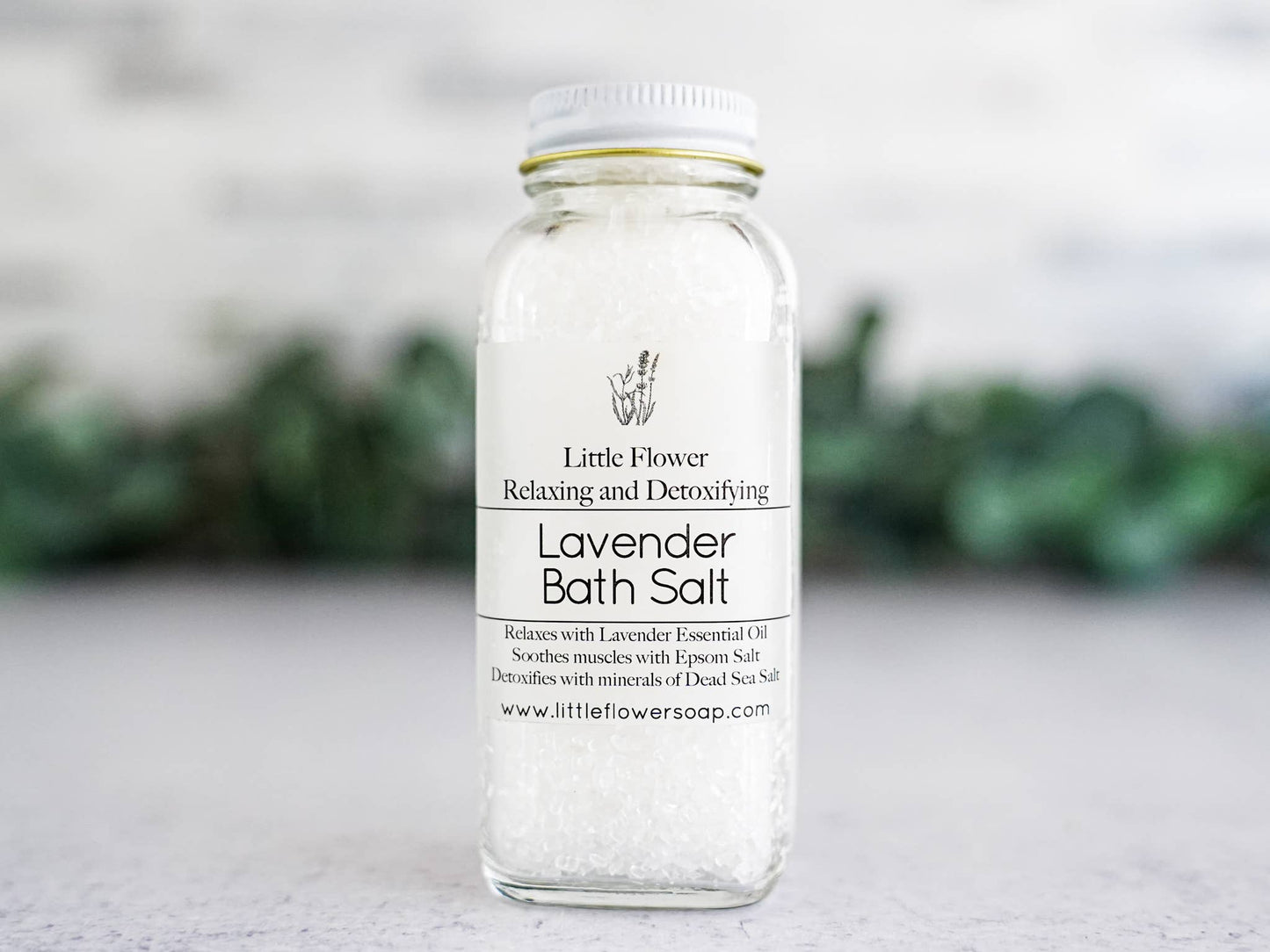 Bath Salts - Wholesale 4oz Jar: Lavender