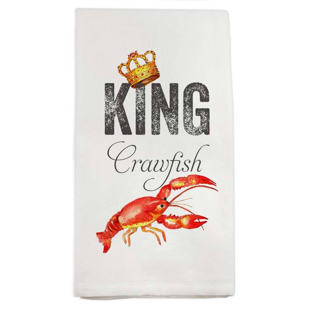 King Crawfish Dish Towel