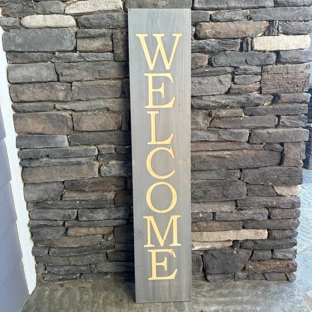 Welcome Sign 10" x 48"