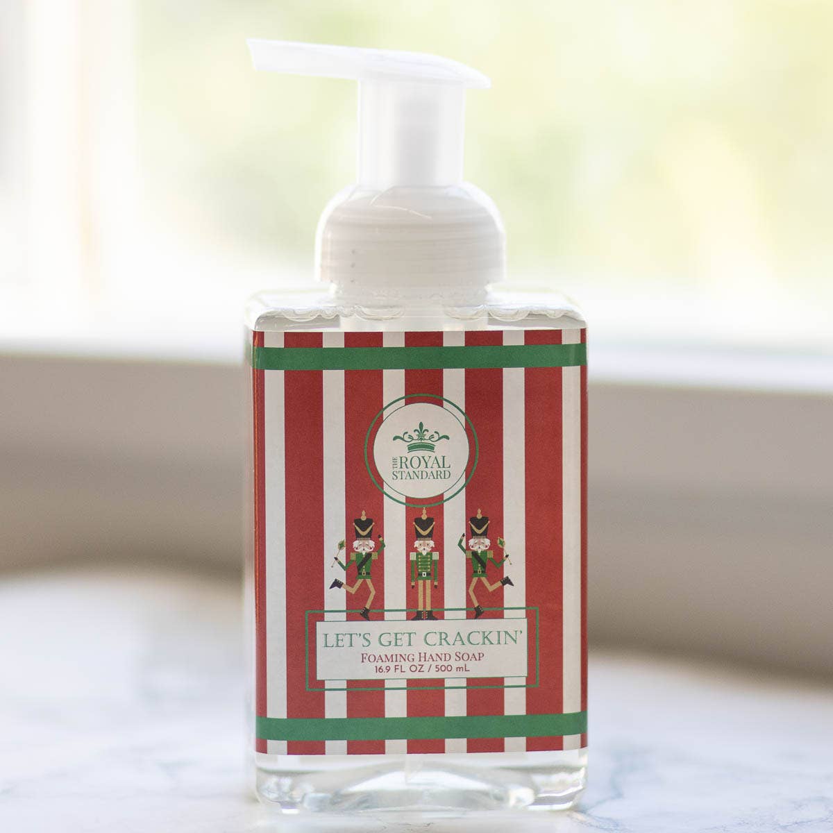 Let's Get Crackin Foaming Hand Soap   Winter Pine Scented   16.9 oz