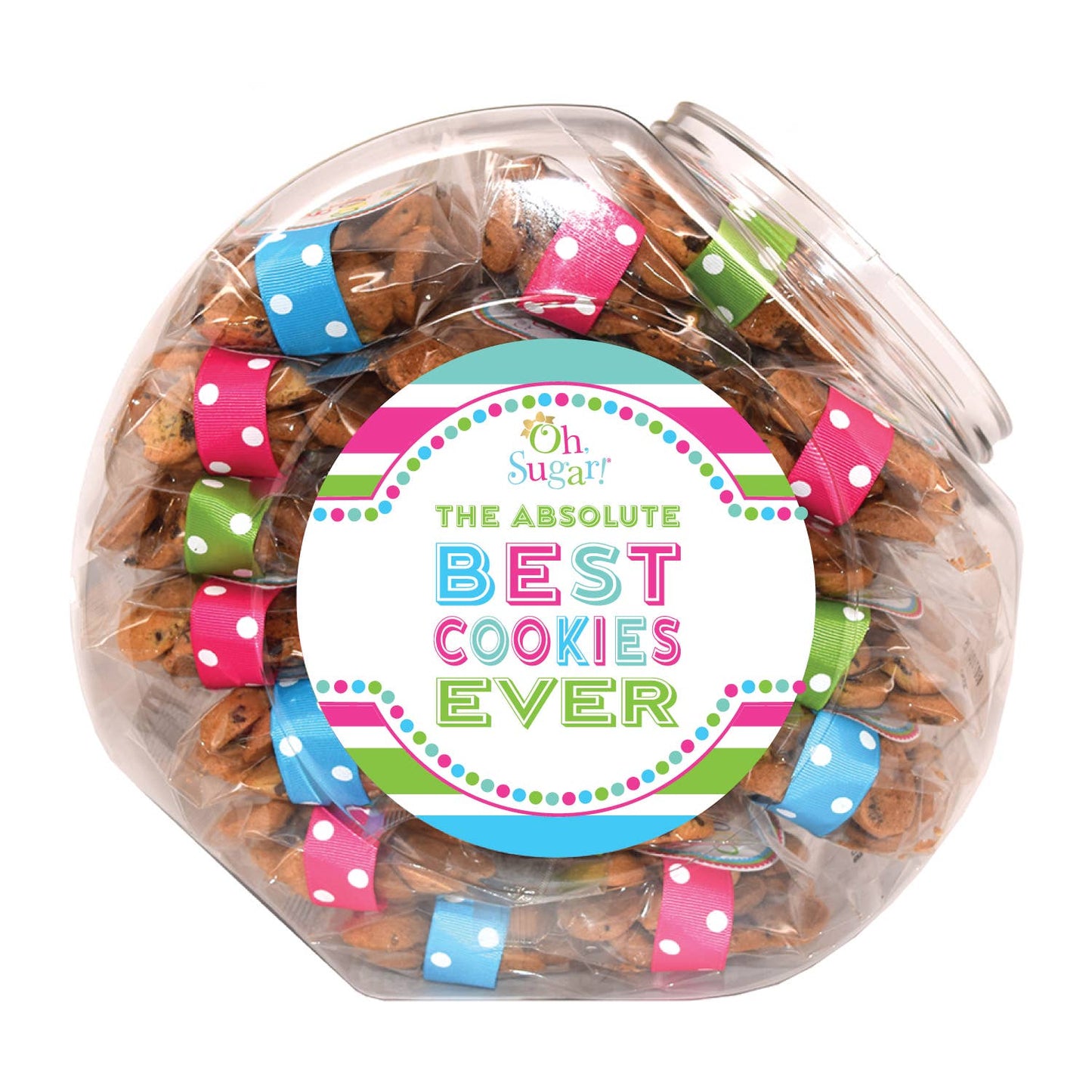 Cookie Tub - Everyday Mixed Flavor Bags: Four Assorted Flavors - 3 Jars each flavor