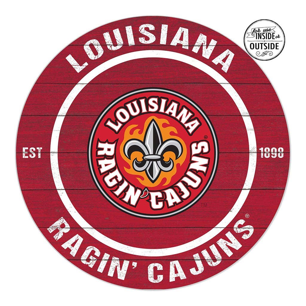20x20 O/DR TM Louisiana State Lafayette Ragin Cajuns